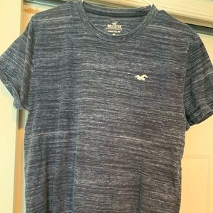 Hollister blue t shirt
